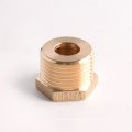 CNC Turning Parts Brass Pipe Fitting Male Copper Tube Connector